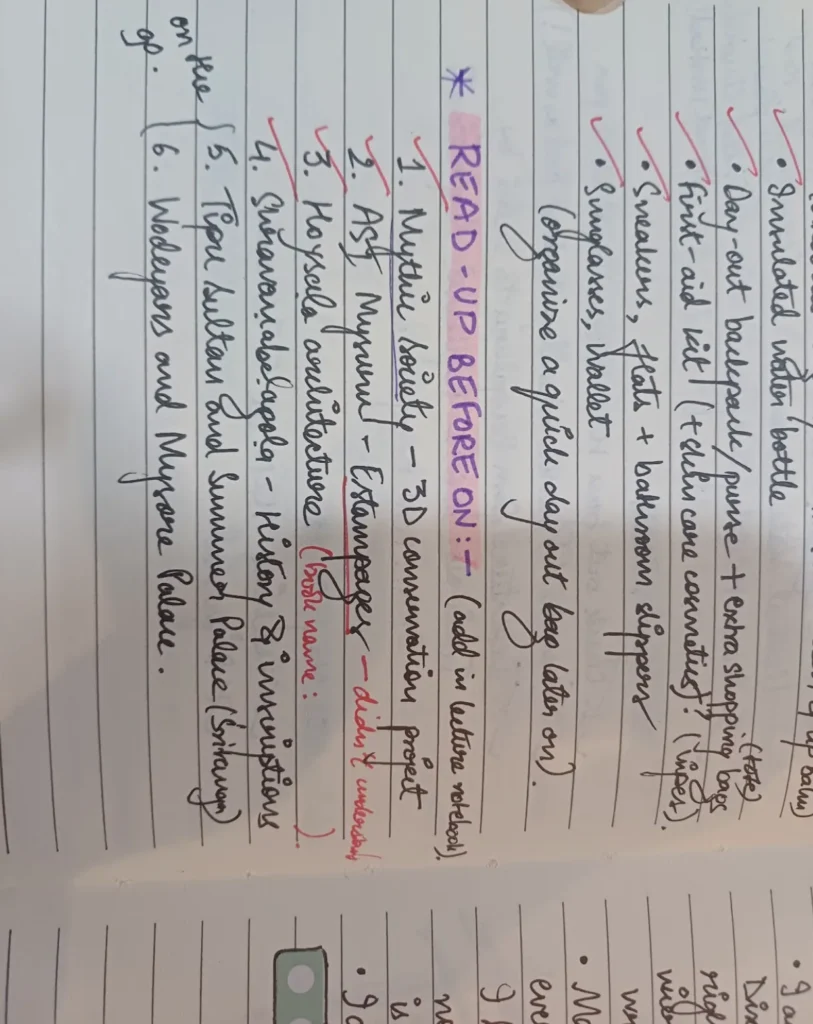 How to make a travel jounral Make a Packing List