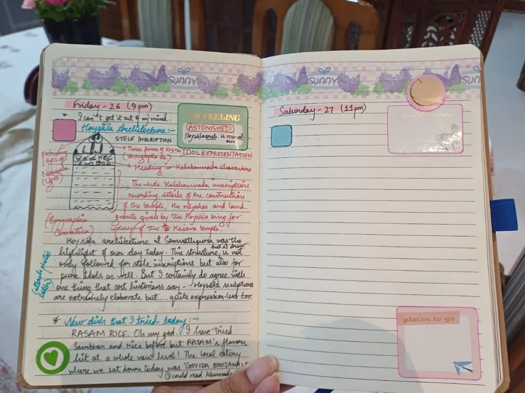 SECTION 2: JOURNALING WHILE ON THE TRIP- Embrace Imperfection and Spontaneity