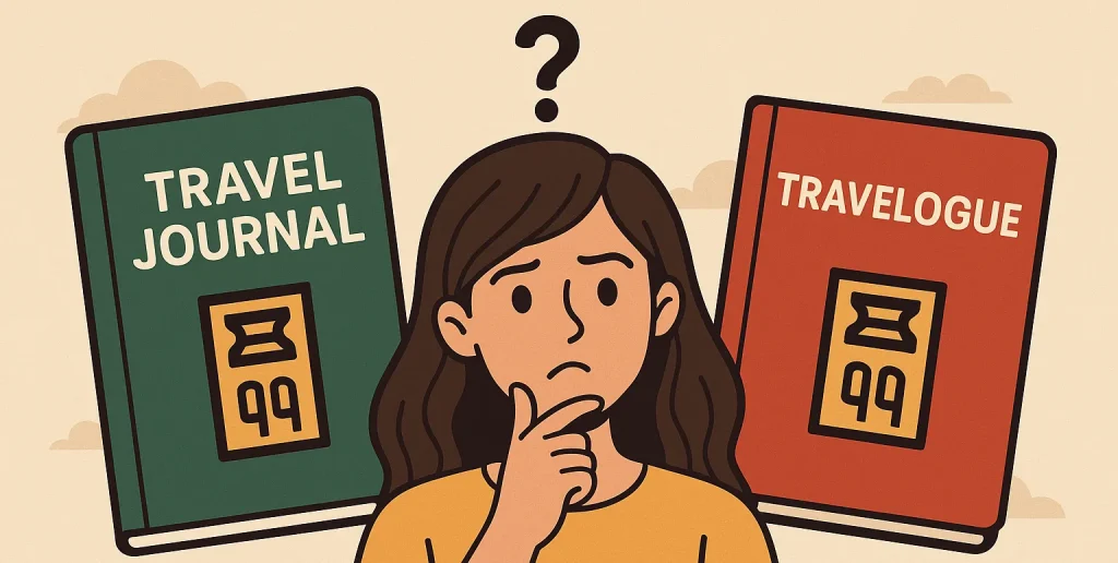 Travel Journal vs Travelogue: What’s the Difference and Which One Should You Keep?