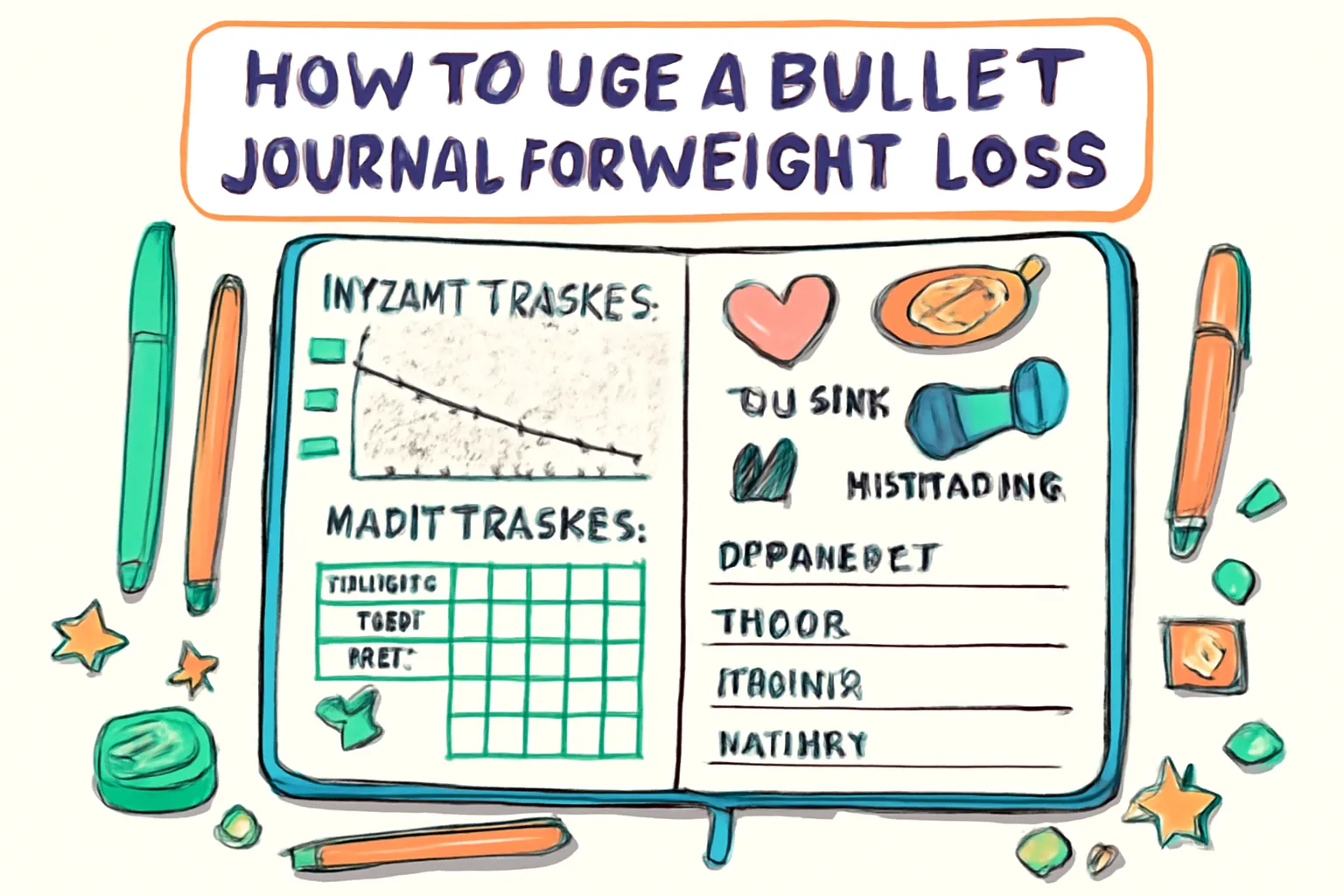 How to Use a Bullet Journal for Weight Loss
