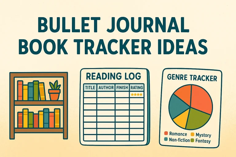 Bullet Journal Book Tracker Ideas