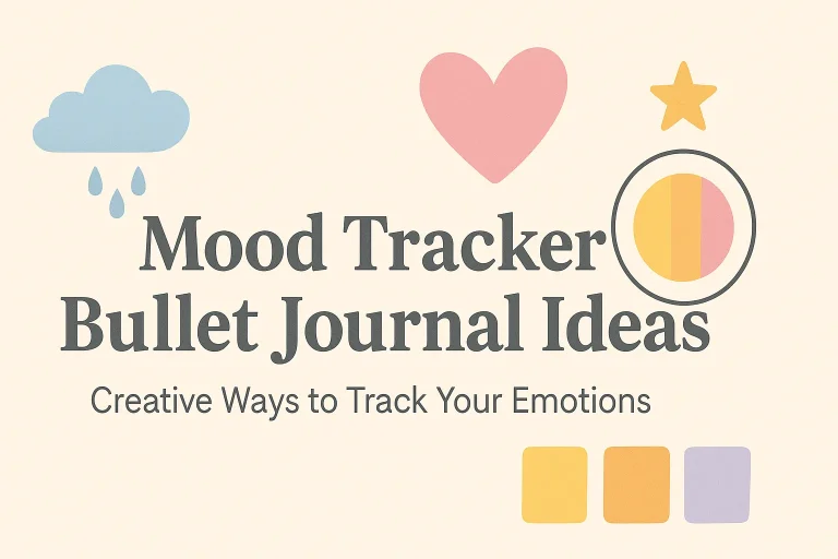 Mood Tracker Bullet Journal Ideas