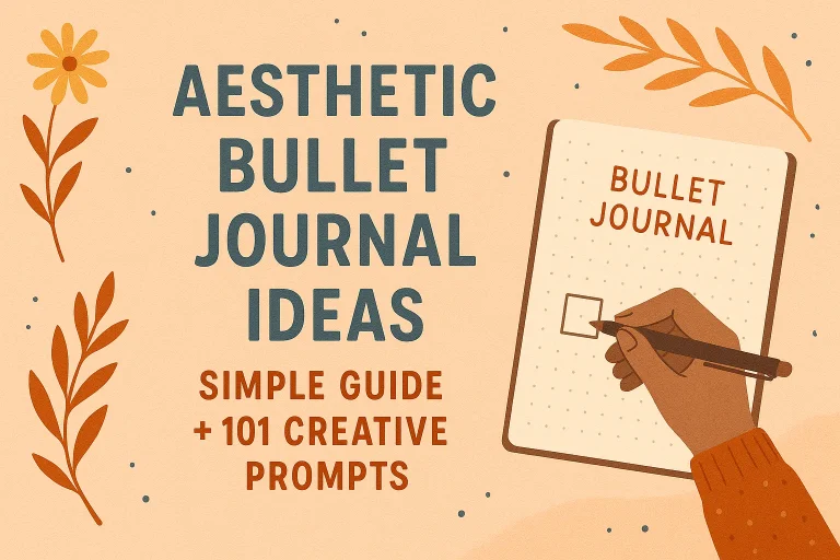 Aesthetic Bullet Journal Ideas